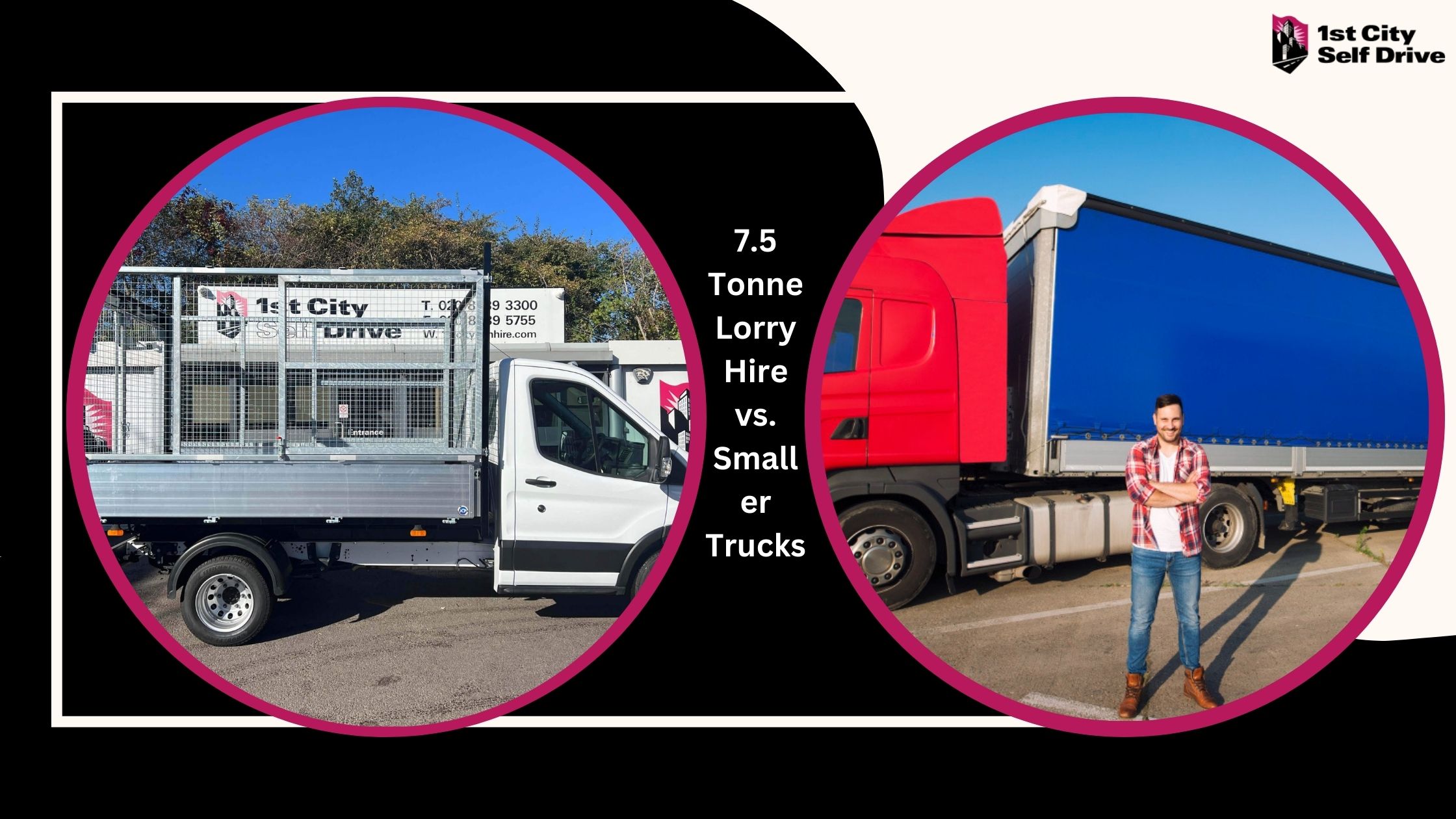 Lorry Hire vs. Smaller Trucks